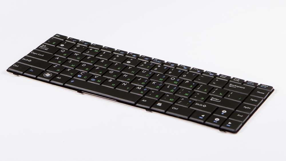 Клавиатура для ноутбука ASUS K40, P30, P80, X8, F82, Black, RU